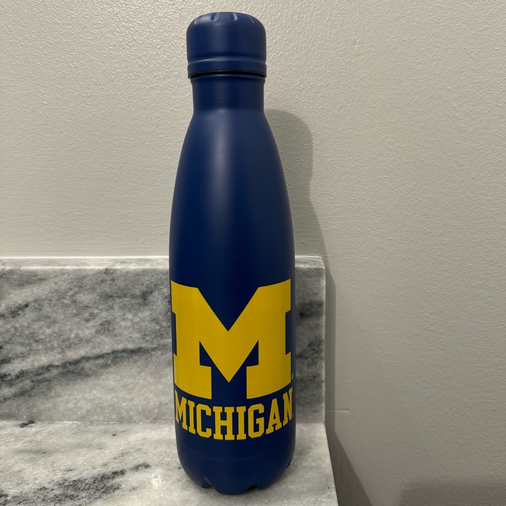 University of Michigan Stainless Steel Water Bottle
